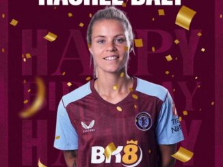 English professional football player Rachel Ann Daly was born on December 6, 1991. She plays for Aston Villa in the FA Women's Super League and for the England national team. As of 2019[3], she has alternated between playing in attack, midfield, and defense. She was a player for the Houston Dash once.