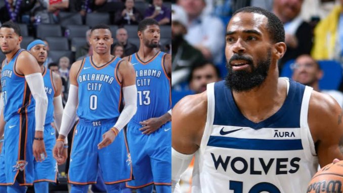 Minnesota Timberwolves and the Oklahoma City Thunder