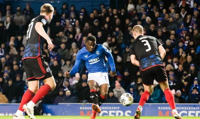 Rangers' Rabbi Matondo says Philippe Clement pep talk has set him up for rest of season