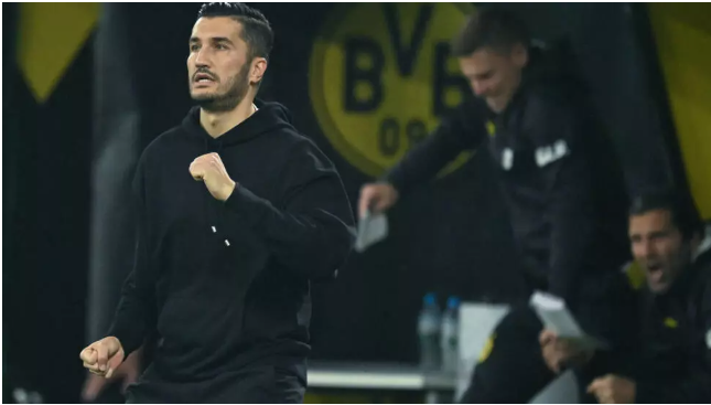 Dortmund coach Nuri Sahin