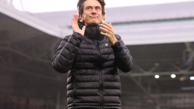 Brentford boss Thomas Frank