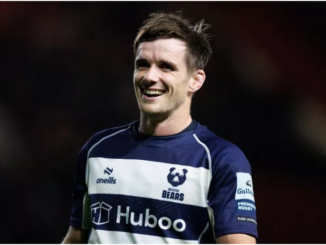 Bristol Bears' AJ MacGinty during the Gallagher Premiership Rugby match against Northampton Saints.