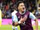 Marcus Edwards celebrates his opener for Burnley