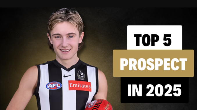 Tom McGuane – Collingwood father-son and 2025 AFL Draft prospect